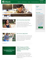A thumbnail image of the Trellis Foundation website's Latest News page.